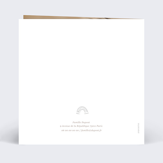 Faire-part Naissance Heureux Parents