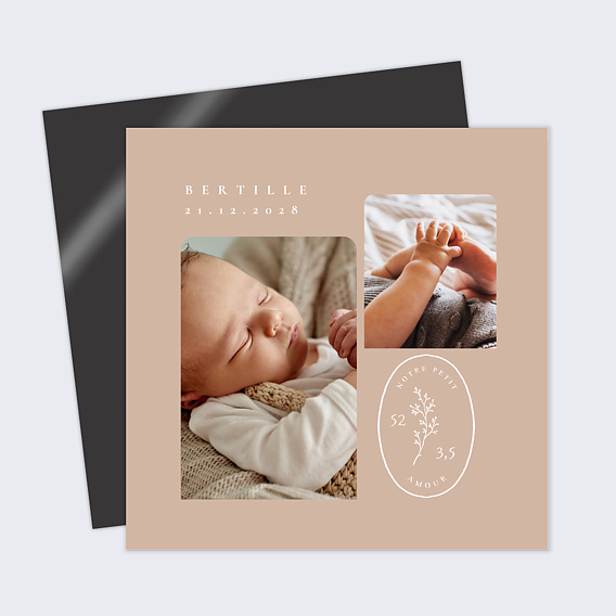 Faire part naissance Petite Brindille