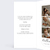 Faire-part Naissance Triptyque Moderne