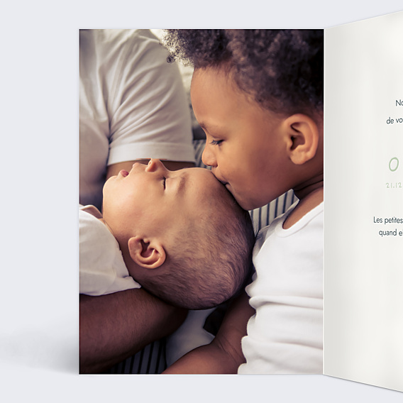 Faire-part Naissance Famille Céleste