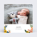 Faire-part Naissance Bouquet Printanier