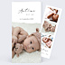 Faire-part Naissance Effet Photo
