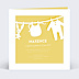 Faire-part Naissance Linge de bébé