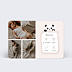 Faire-part Naissance Pictos panda