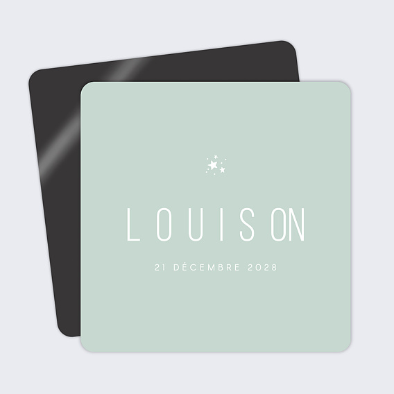 Faire part naissance Louison