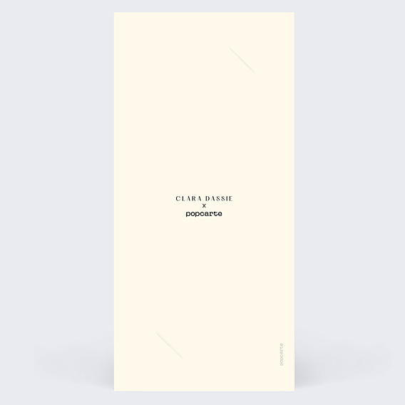Faire-part Naissance Douce parade - Clara Dassie x Popcarte