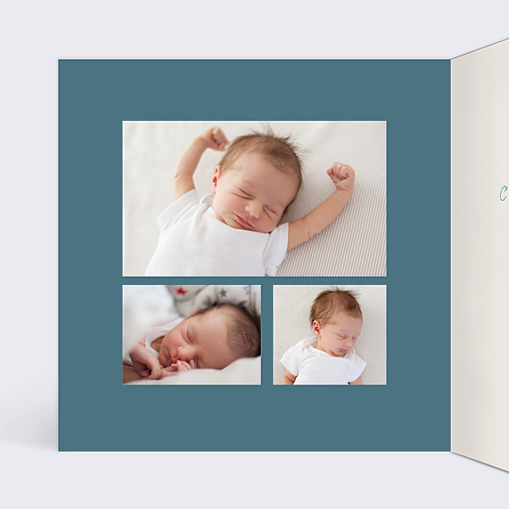 Faire-part Naissance Salopette
