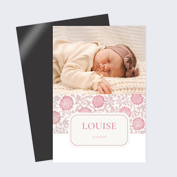 Faire part naissance Hippy boho