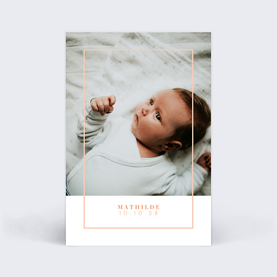 Faire part naissance Joli Filet
