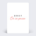 Faire-part Pacs Bref on se pacse