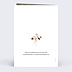 Faire part Pacs Couronne de Fleurs Sauvages Verso