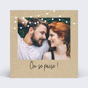 Faire-part Pacs Arbre