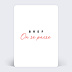 Faire-part Pacs Bref on se pacse