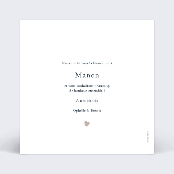 Félicitations Naissance Graphique Chic