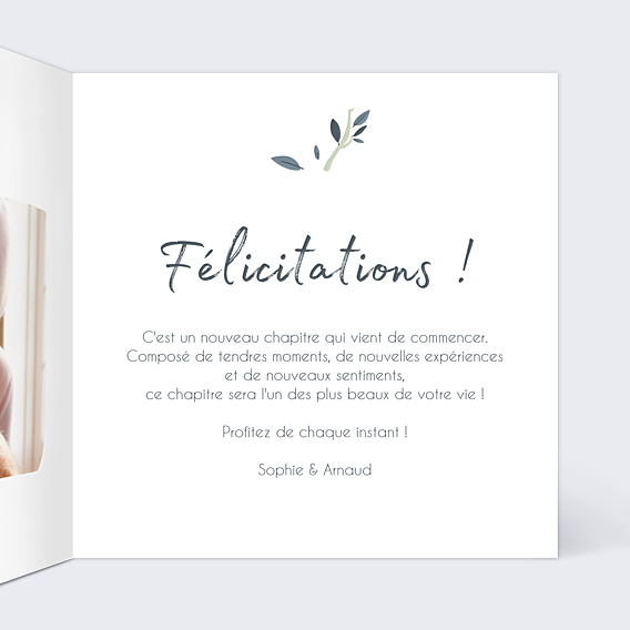 Félicitations Naissance Wild Animals