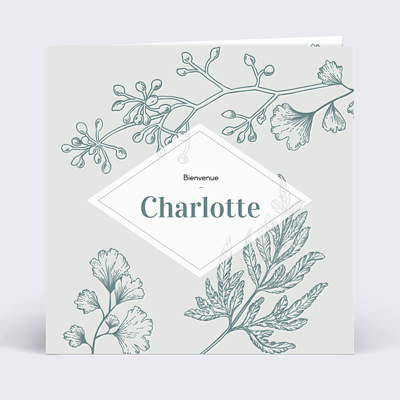 Félicitations Naissance Botanique