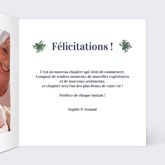 Félicitations Naissance Poupées Russes