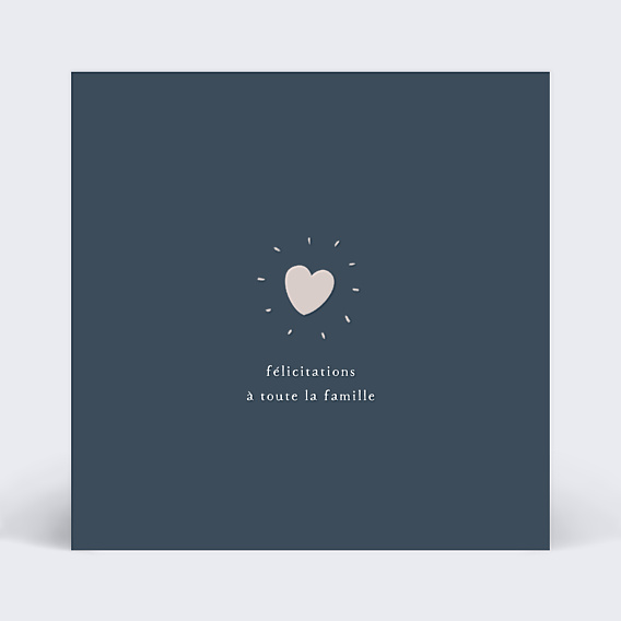 Félicitations Naissance Graphique Chic