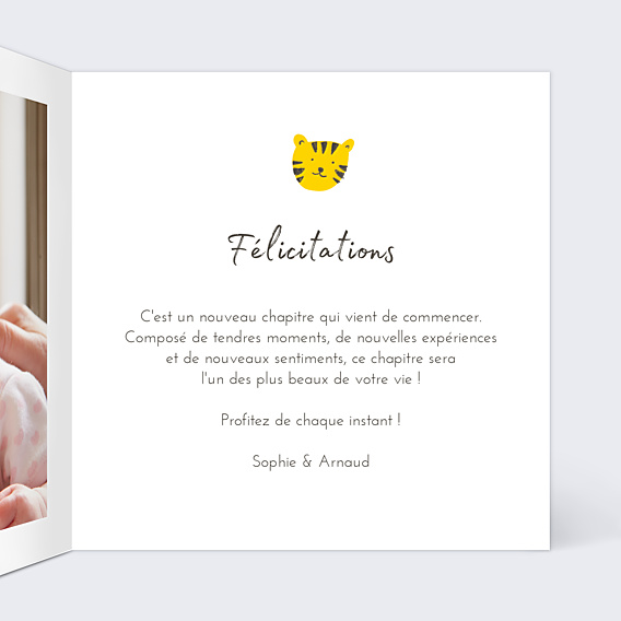 Félicitations Naissance Graouu