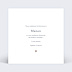 Carte félicitations naissance Graphique Chic Verso