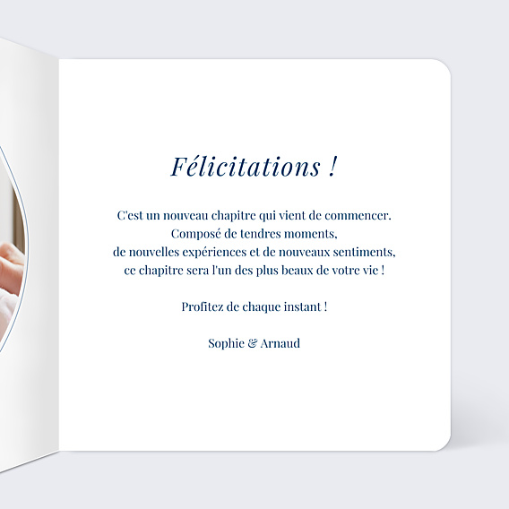 Félicitations Naissance Baby Fox