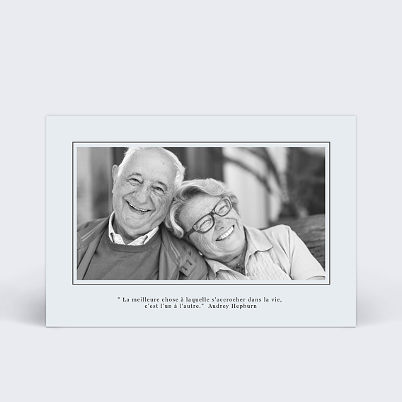 Félicitations Anniversaire de Mariage Carte Postale Chic