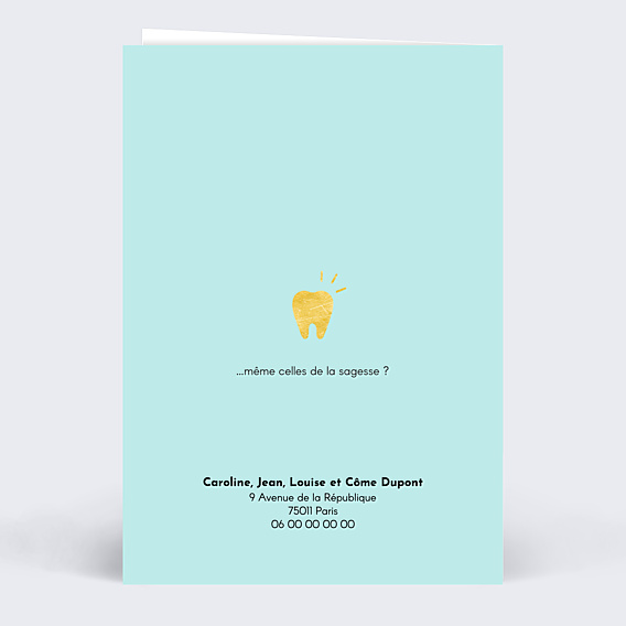 Félicitations Mariage Toutes ses dents