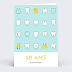 Carte félicitations mariage Toutes ses dents