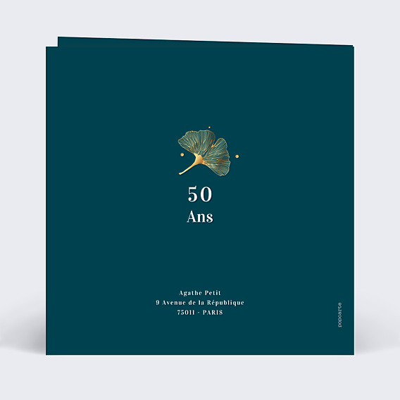 Félicitations Mariage Ginkgo