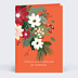 Félicitations Mariage Fleurs et Feuilles