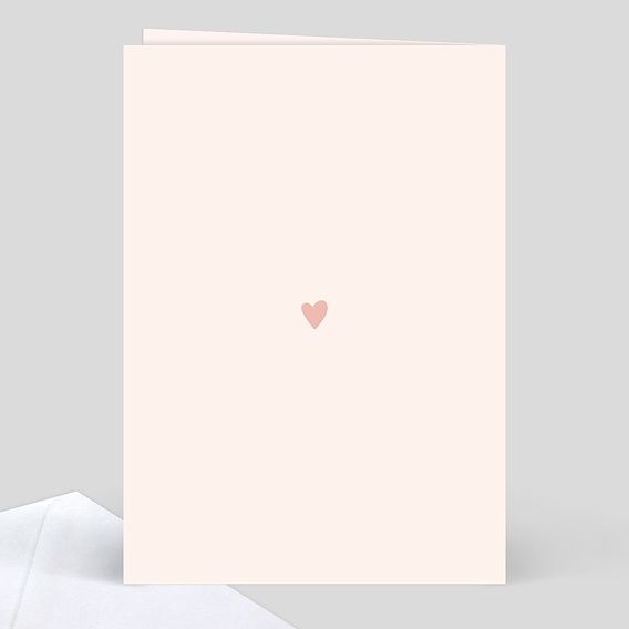 Carte félicitations mariage Passionnément Verso