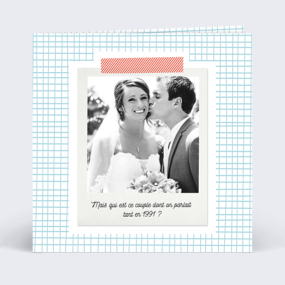 Félicitations Mariage Cahier d'école