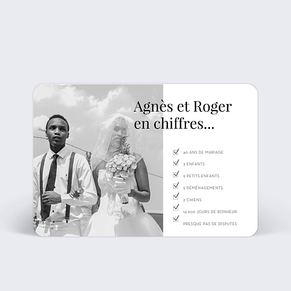 Félicitations Mariage Challenge Liste