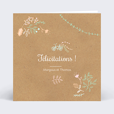 Flicitations Mariage Promenade Champtre 