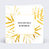 Félicitations Mariage Feuilles d'Or