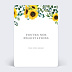 Félicitations Mariage Tournesol