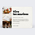 Félicitations mariage Pleine Page Verso