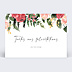 Félicitations Mariage Wild Flowers