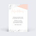 Félicitations mariage Marbre Verso