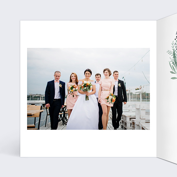 Félicitations Mariage Couronne de Laurier