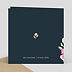 Carte félicitations mariage Dark Peony Verso