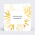 Félicitations Mariage Feuilles d'Or