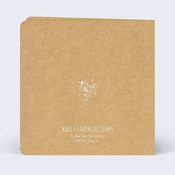 Félicitations Mariage Fleurs de Printemps