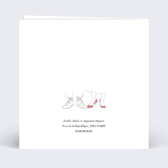 Félicitations Mariage Illustration Elégance