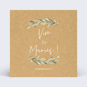 Flicitations Mariage Lauriers