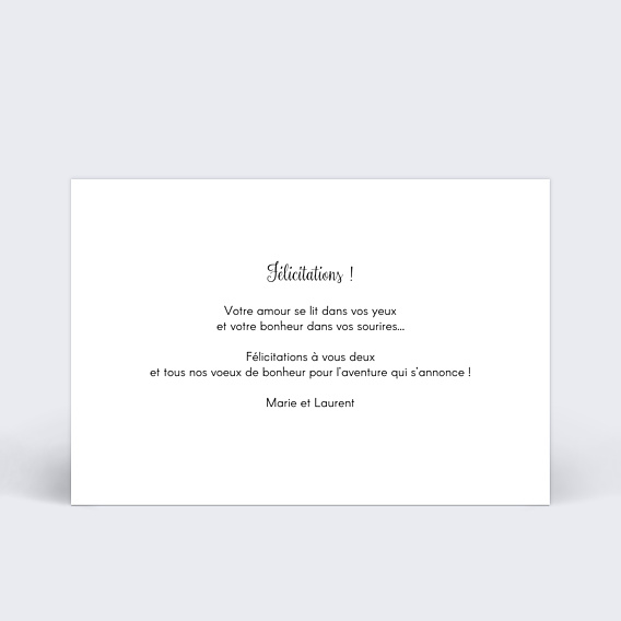 Félicitations Mariage Charme Classique