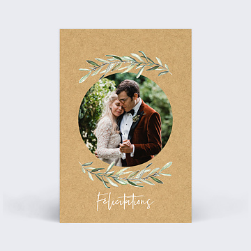 Flicitations mariage Lauriers Photo