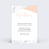 Félicitations Mariage Marbre