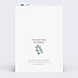 Carte félicitations mariage Nature Verso