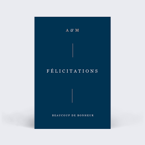 Félicitations mariage Caractère